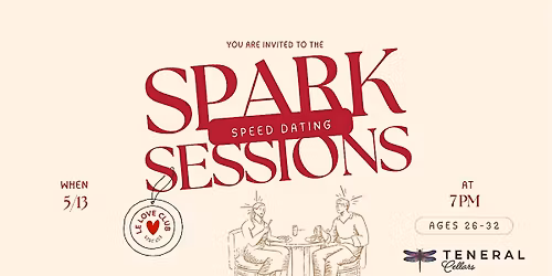 Spark Sessions: Modern Speed Dating Event (Ages 26-32)