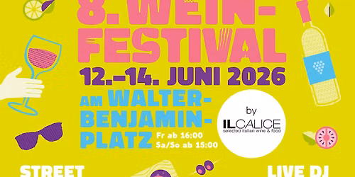 B2B-Anmeldung: 8. Weinfestival by IL Calice