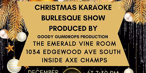 Christmas Karaoke Burlesque