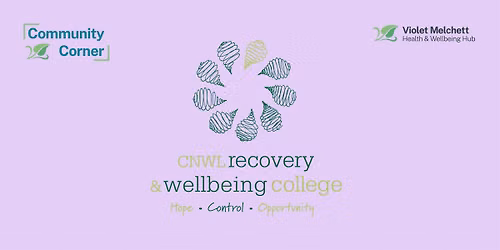 Workshop with Recovery & Wellbeing College - Crafts for Recovery