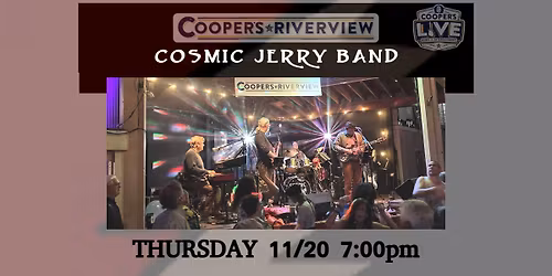 Cosmic Jerry Band at Cooper's Riverview