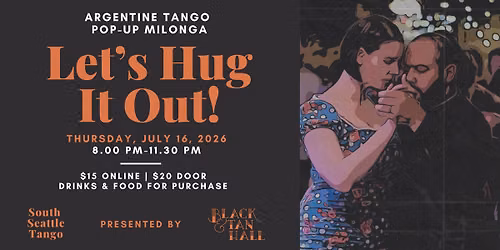 Argentine Tango Pop-Up Milonga July 16