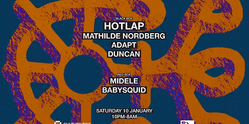 HotLap \/ Mathilde Nordberg \/ ADAPT \/ Duncan \/ Midele \/ babysquid