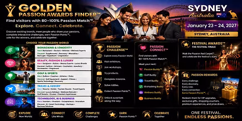 Golden Passion Awards Finder\u2122 in Sydney, Australia