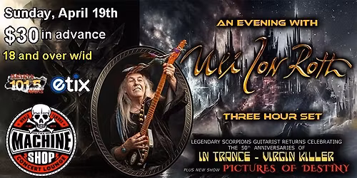 ULI JON ROTH at The Machine Shop