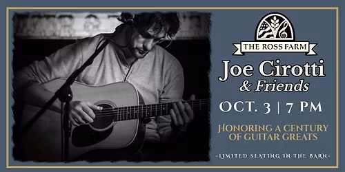 Joe Cirotti & Friends: Honoring 100 Years of Guitar Greats