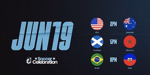 Soccer Celebration: USMNT vs Australia, Brazil vs Haiti and more!
