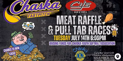 Meat Raffle and Pull Tab Races 