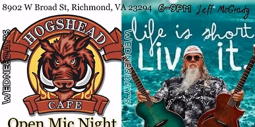 Jeff McGrady's HogsHead Cafe Open Mic