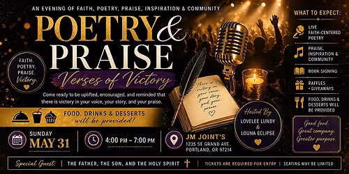 Poetry & Praise: Verses of Victory