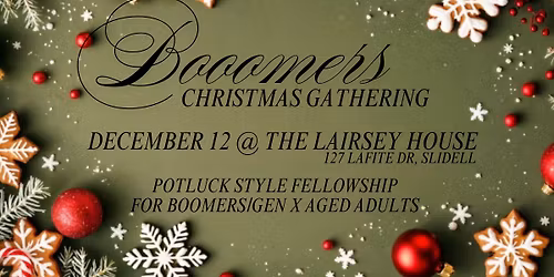 Boomers Christmas Gathering