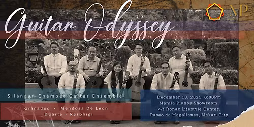 GUITAR ODYSSEY - Silangan Chamber Guitar Ensemble 
