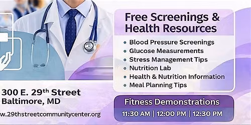 29th Street Community Spring Health Fair
