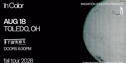 In Color LIVE at Frankies Tuesday August 18th