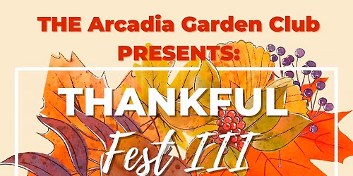 Thankful Fest lll