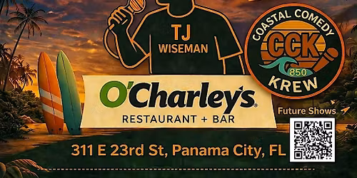 Coastal Comedy krew Open Mic @ O\u2019Charleys