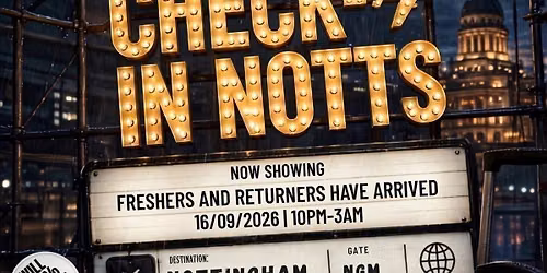 CHECK IN NOTTS\u2708\ufe0f