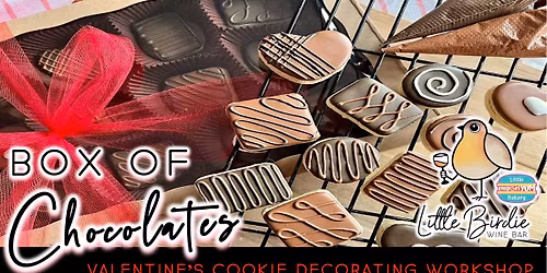 Box of Chocolates | Valentine's Cookie Decorating Workshop