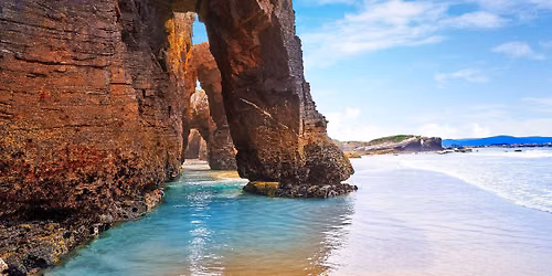 Praia das Catedrais\/ Fervenza do \u00c9zaro\/ Finisterra\/ A Coru\u00f1a\/ Mux\u00eda\/ Santiago Compostela - Galiza 3