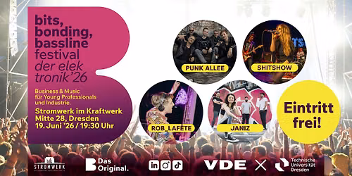 bits, bonding, bassline - 3B-Festival der Elektronik 2026