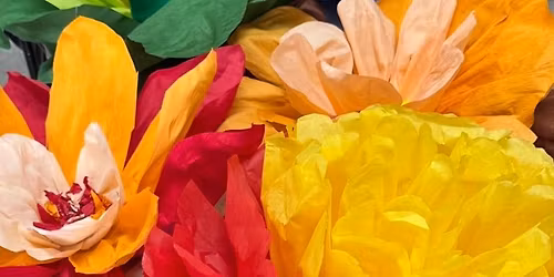 Floral Artistry: Crafting Crepe Paper Flowers