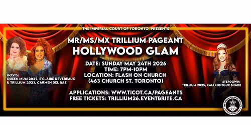 Trillium Pageant 2026: Hollywood Glam