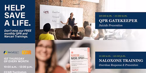 Free QPR & Naloxone Trainings
