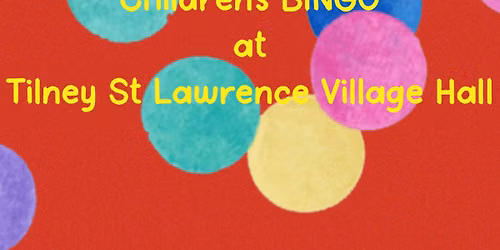 \ud83c\udfb1\ud83c\udf83 Children\u2019s Bingo \ud83c\udf83\ud83c\udfb1