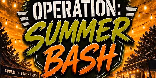 Operation: Summer Bash! 
