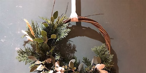 Christmas Wreath Workshop with Willow Hoop