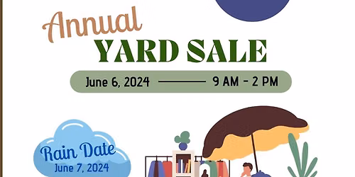 Annual Yard Sale 