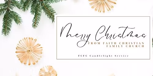 FCFC Candlelight Christmas Service
