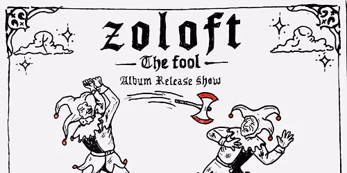 Zoloft Record Release w\/ Cherry Yachtsman, Plum Shed, Wrinkled Beige Linen at Grog Shop