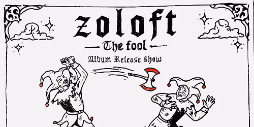 Zoloft Record Release w\/ Cherry Yachtsman, Plum Shed, Wrinkled Beige Linen at Grog Shop