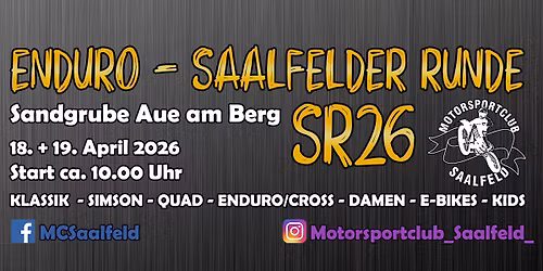 Enduro - Saalfelder Runde - SR 26
