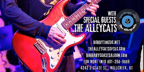 The Bobby Thompson Trio w\/ The Alleycats SLC at Barbary Coast