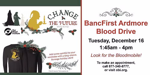 BancFirst Ardmore Blood Drive