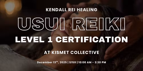 Usui Reiki Level One Certification Class