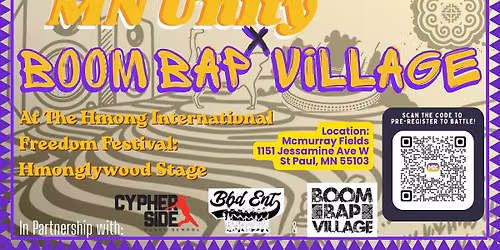 MN-UNITY x Boom Bap Village