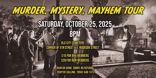 Murder Mystery Mayhem Tour