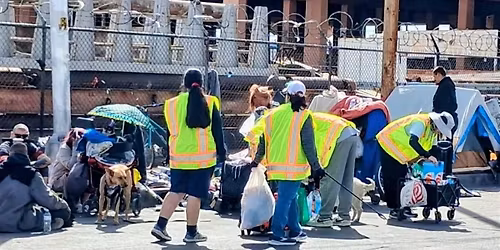 Mobile Wellness Kit Distribution & Community Clean-Up