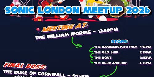 Sonic London Meetup '26, #SonicLive edition