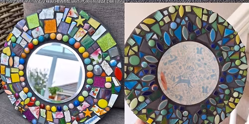 Mosaic mirror workshop