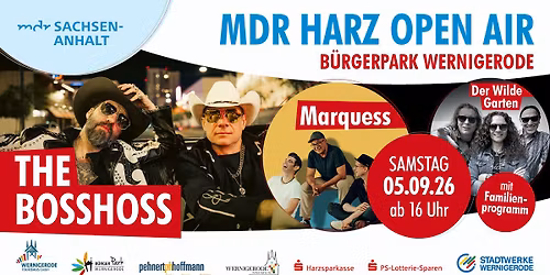 MDR Harz Open Air im B\u00fcrgerpark Wernigerode