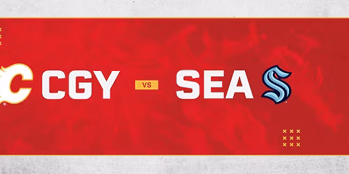 Parking Calgary Flames at Seattle Kraken