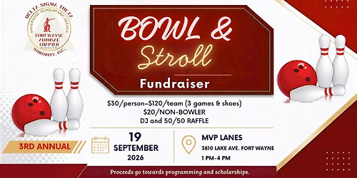Bowl & Stroll Fundraiser