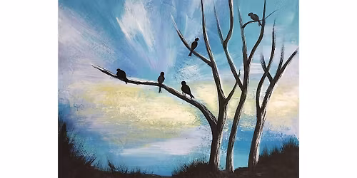 Blue Skies: Acrylic Painting Workshop