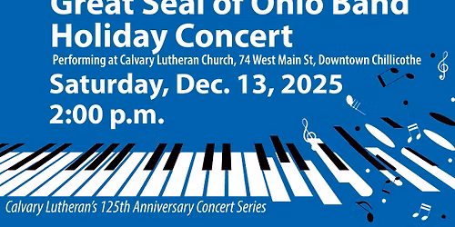 Great Seal of Ohio Band Holiday Concert