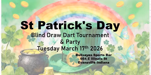 St Patrick's Day Dart Tournament & Party