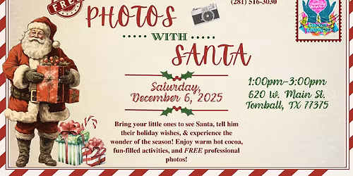 2025 FREE Photos with Santa!\ud83c\udf85\ud83d\udcf7